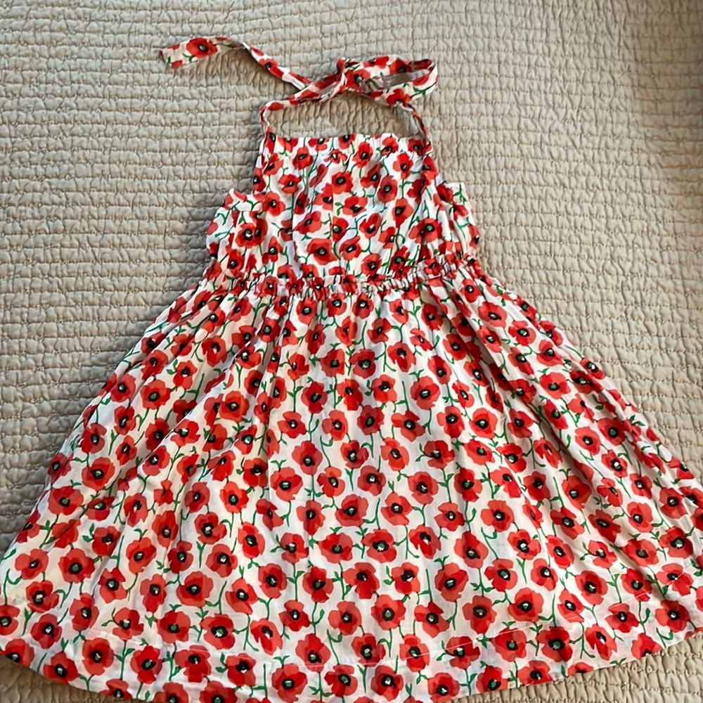 Crewcuts (Jcrew) girl poppy dress - size 8